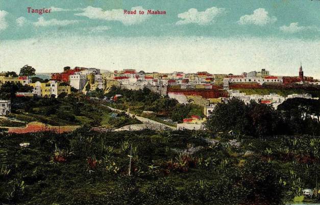 Tânger vista do Marshan