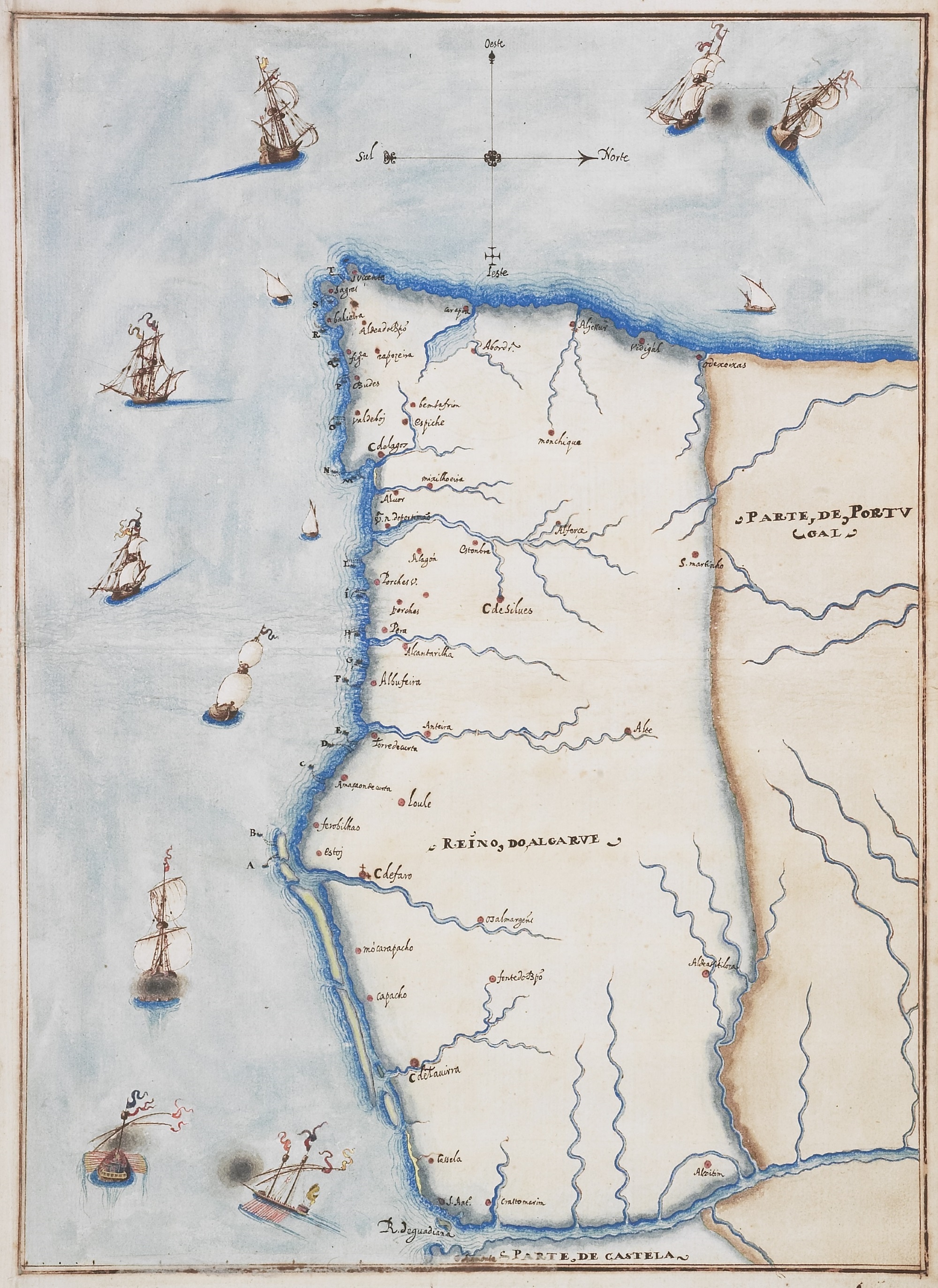 Planta do Reino do Algarve