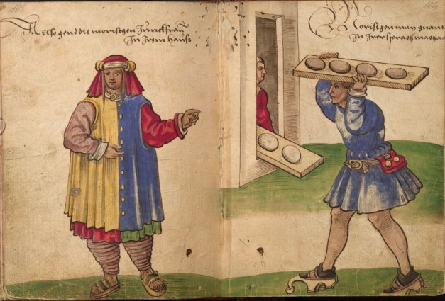 Mourisco transportando pão