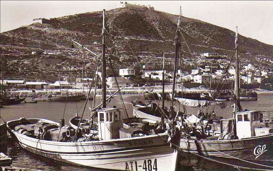 Agadir - Maroc, Founti et la Casbah, vue prise du port