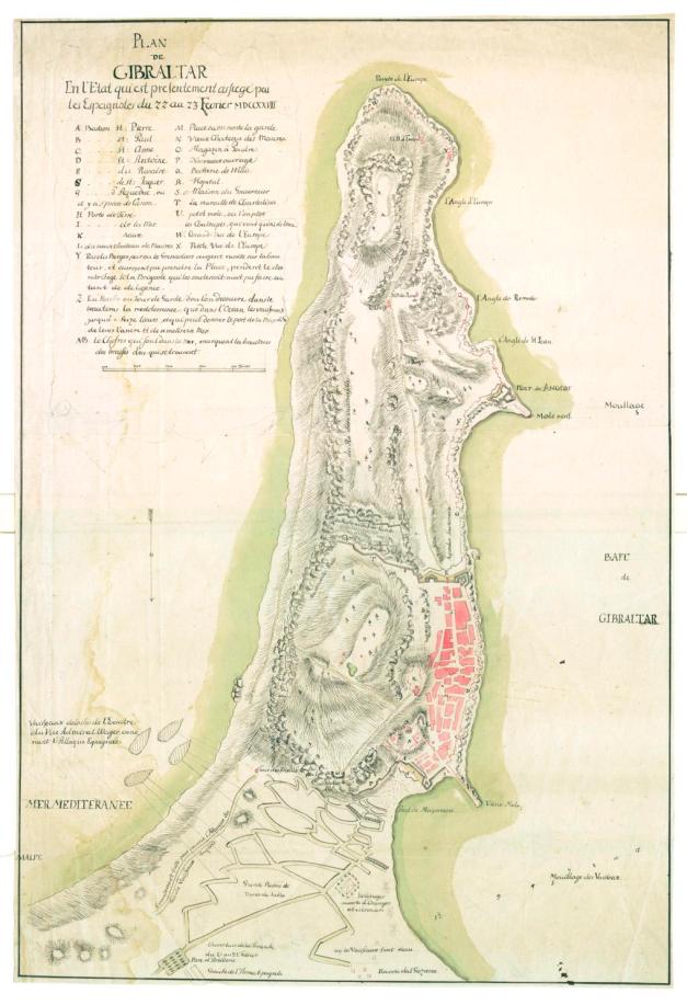 Gibraltar assedio 1727