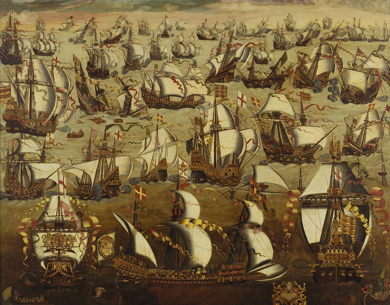 English_Ships_and_the_Spanish_Armada,_August_1588_RMG_BHC0262