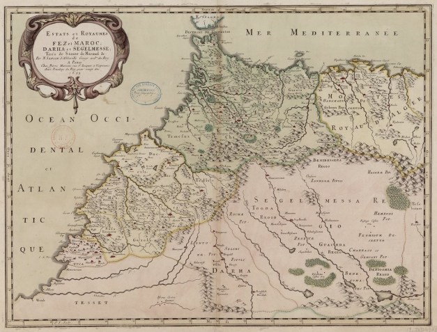 estats-et-royaumes-de-fez-et-maroc-dahra-et-segelmesse-par-n-sanson-1655