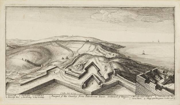 1669 Prospect of the country from Peterborow Tower Westward of Tangier